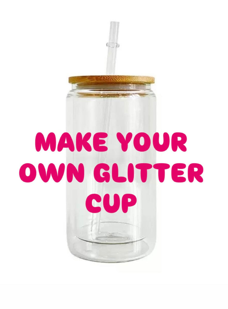 Glitter SnowGlobe Cup 16oz